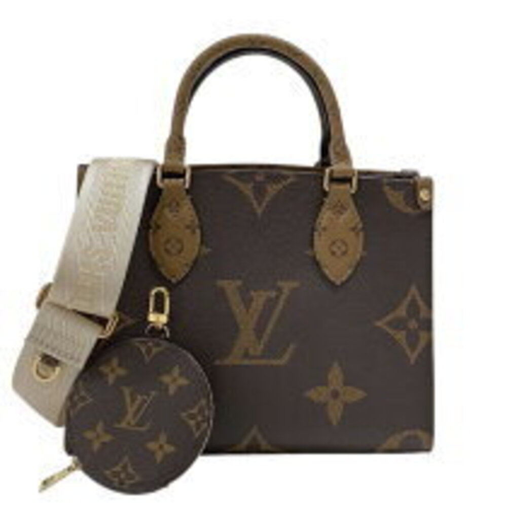 Louis Vuitton On the Go Monogram Reverse Handbag Shoulder Bag